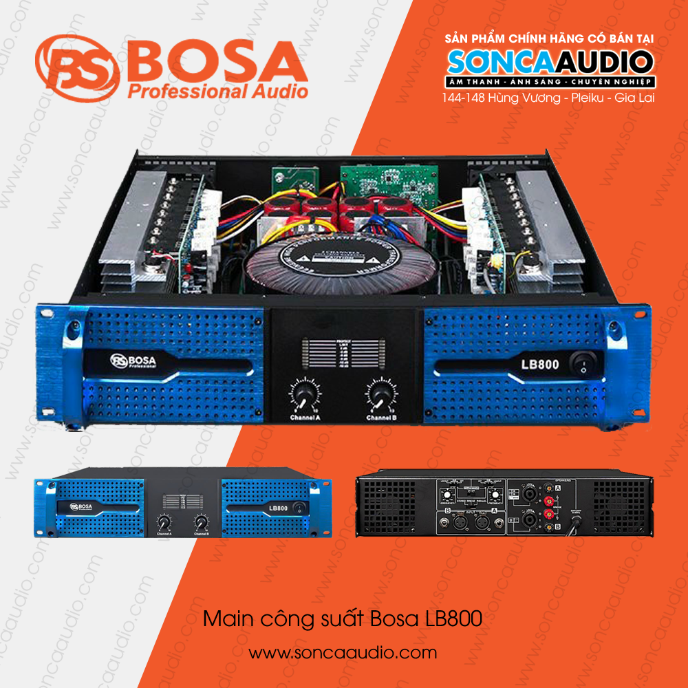 Main công suất Bosa LB800