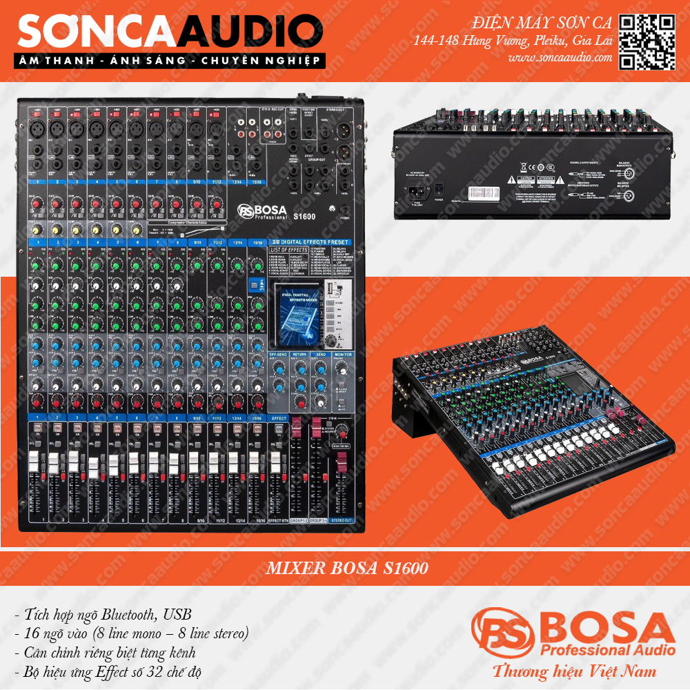 Mixer Bosa S1600