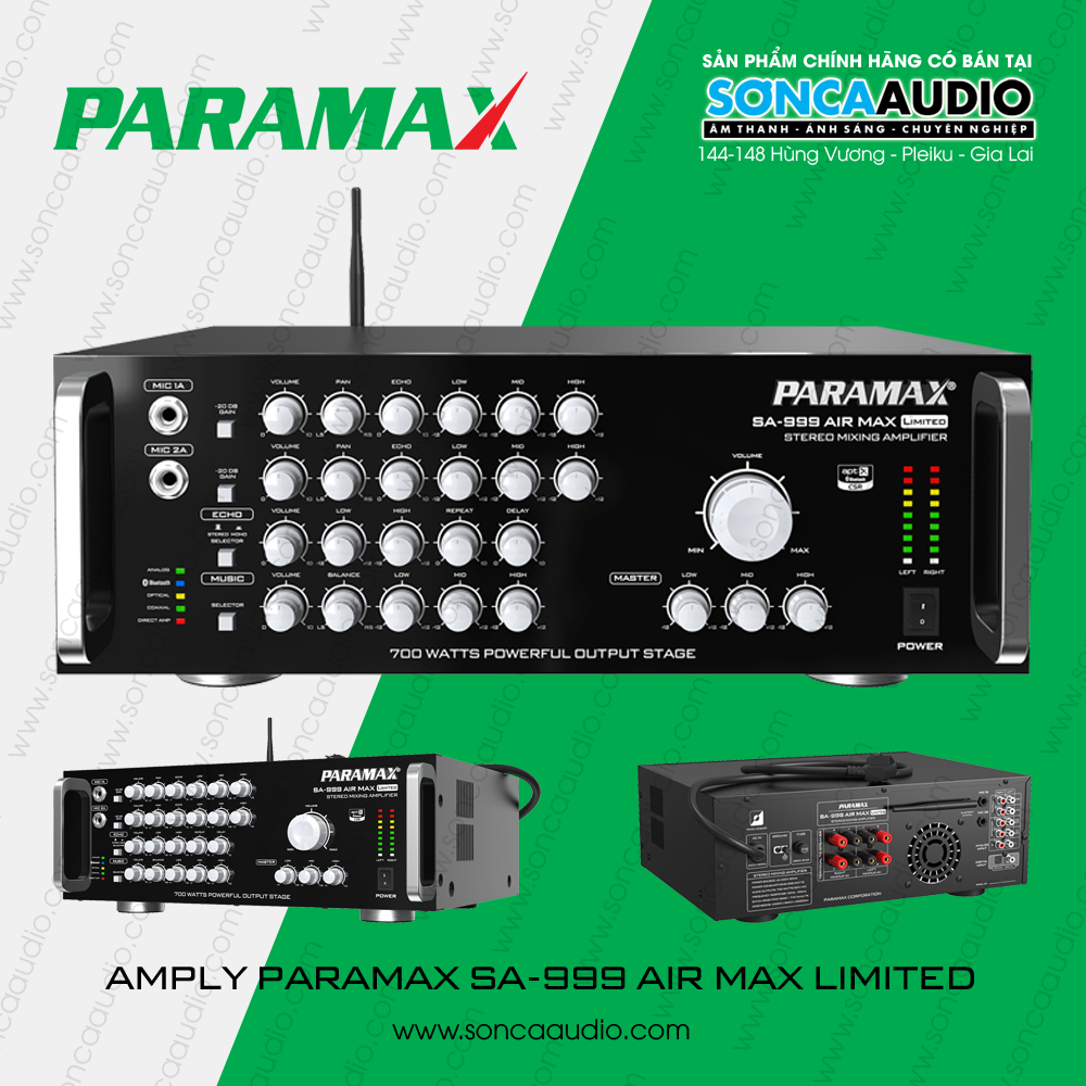 Amply Paramax SA-999 Air Max Limited