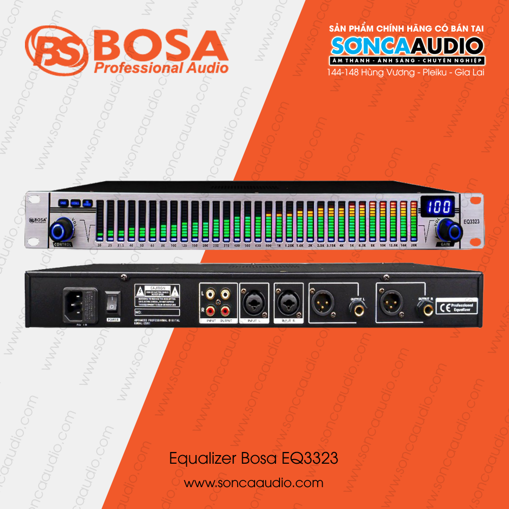 Equalizer Bosa EQ3233