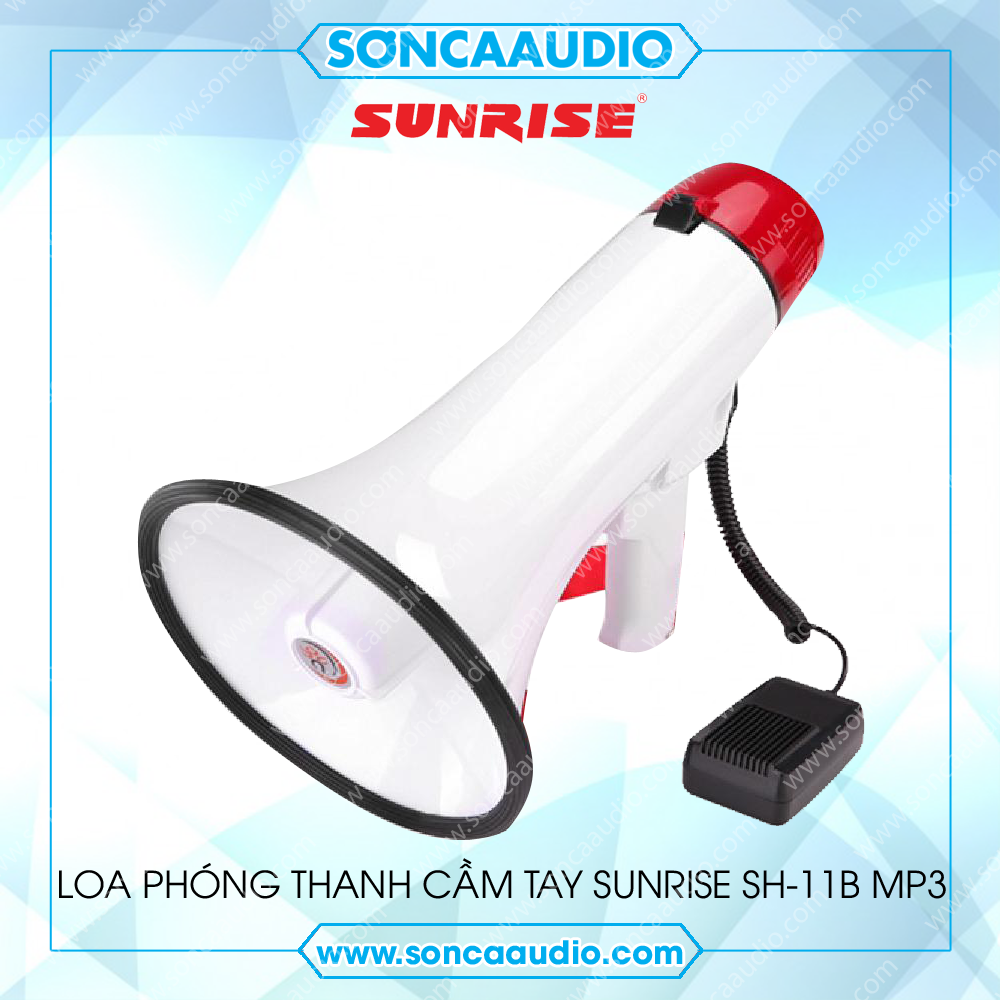 Loa phóng thanh cầm tay Sunrise SH11B MP3