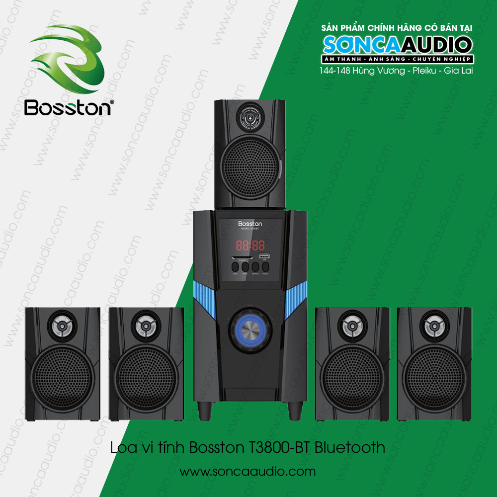 Loa vi tính 5.1 Bosston T3800-BT Bluetooth