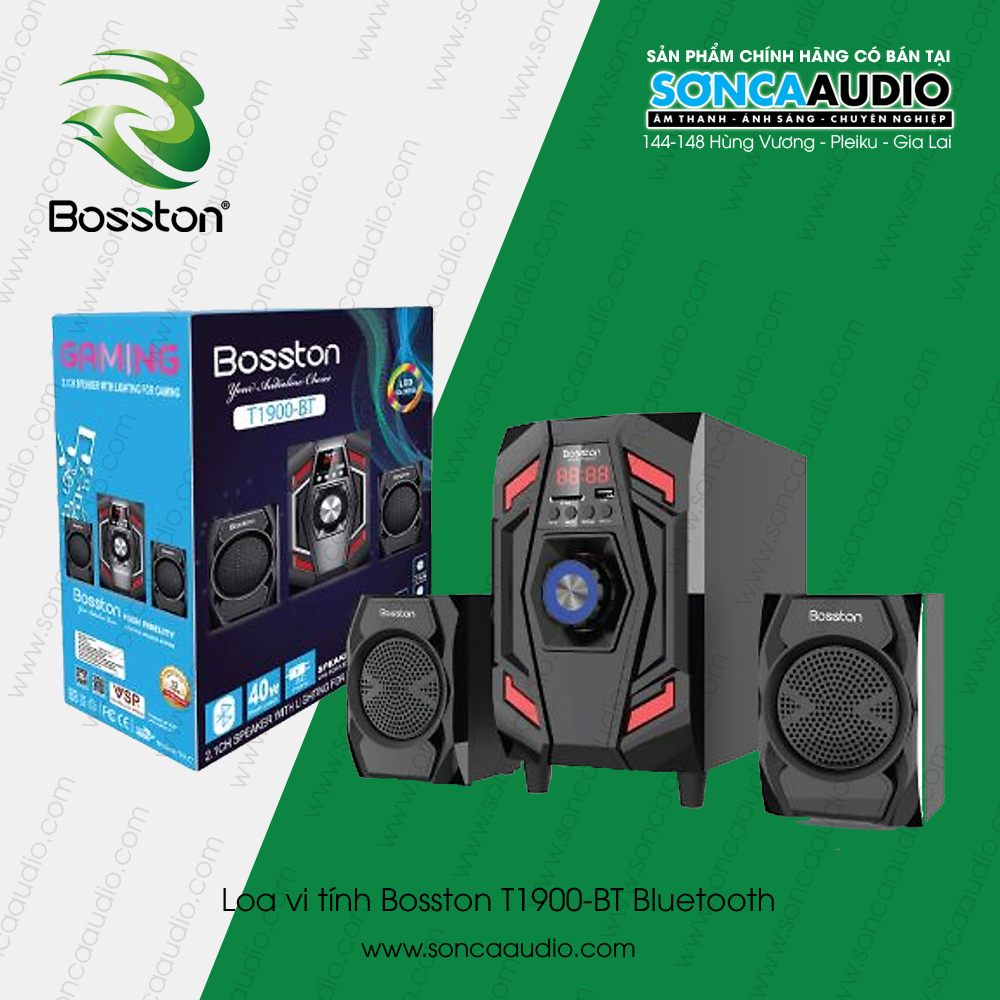 Loa vi tính 2.1 Bosston T1900-BT Bluetooth