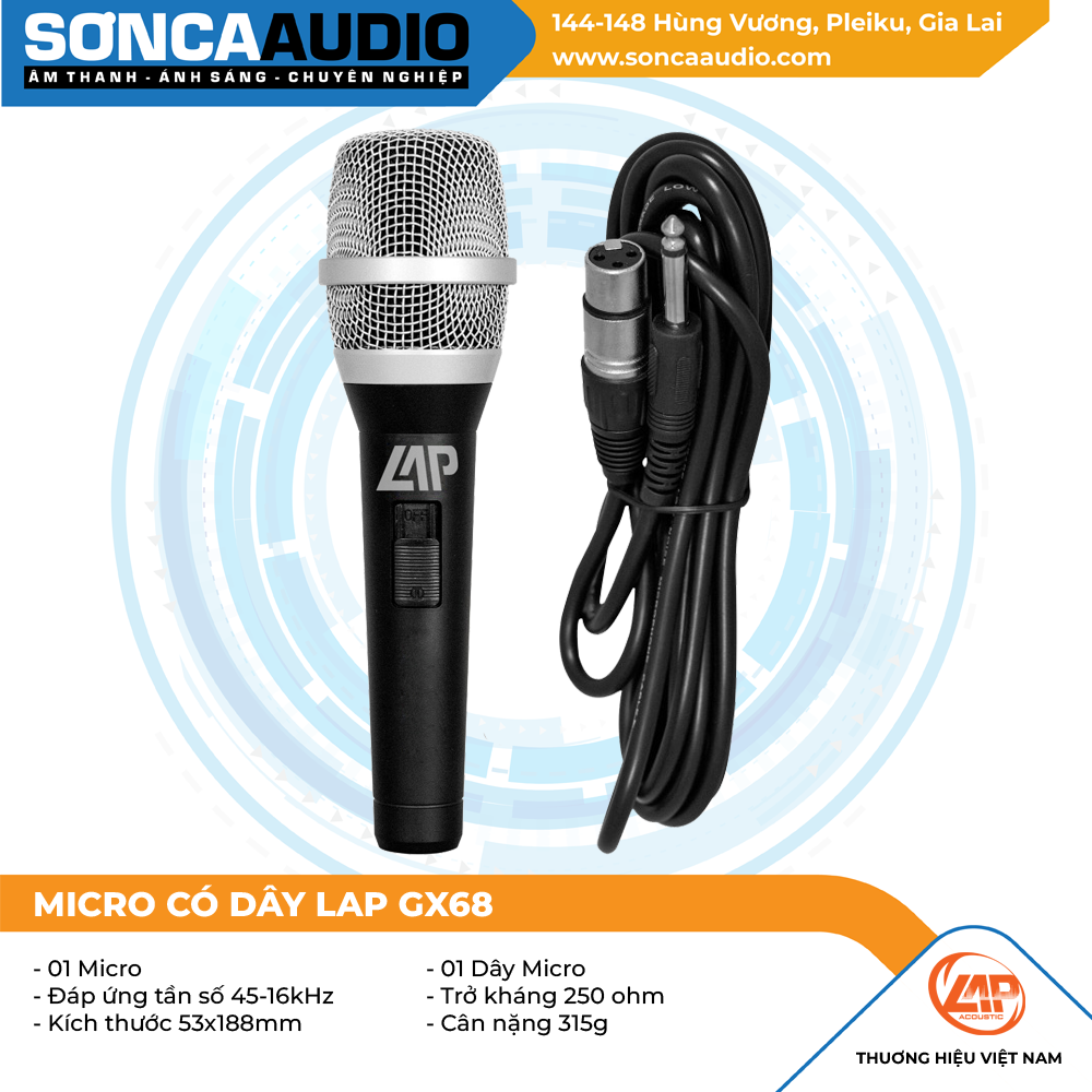 Micro dây LAP GX68