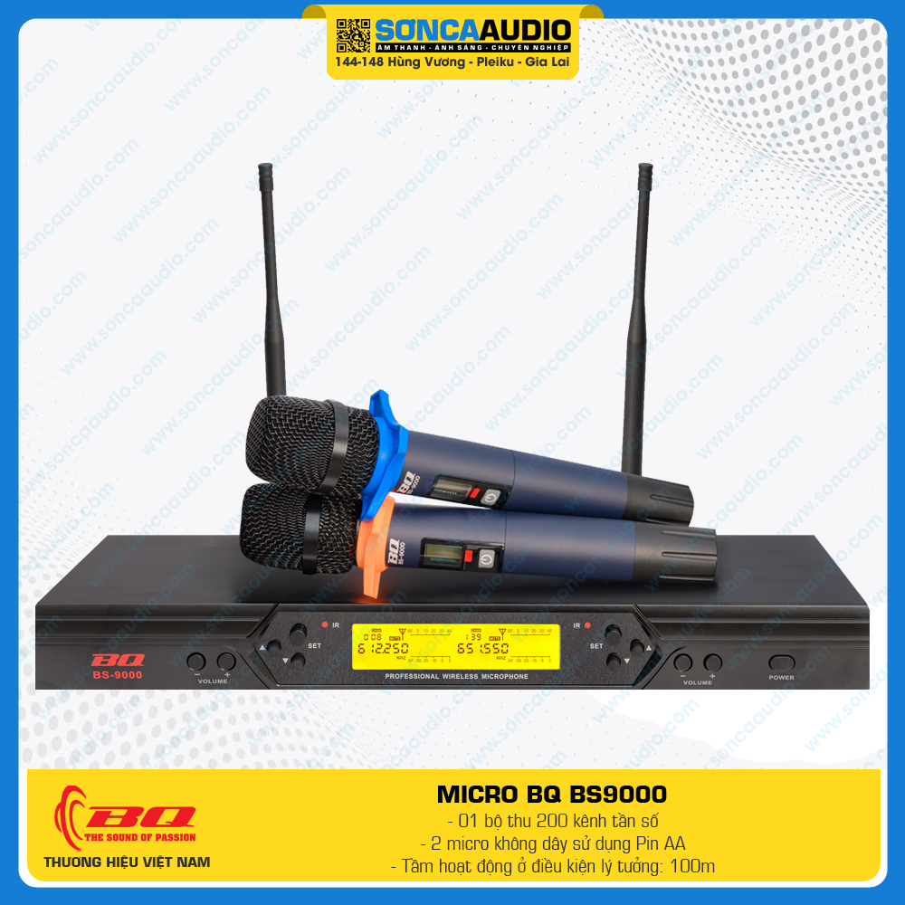 Micro không dây BQ BS9000