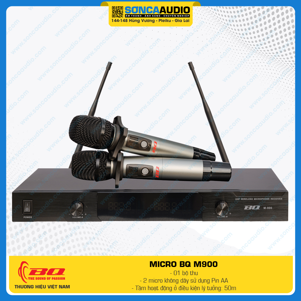 Micro không dây BQ M900
