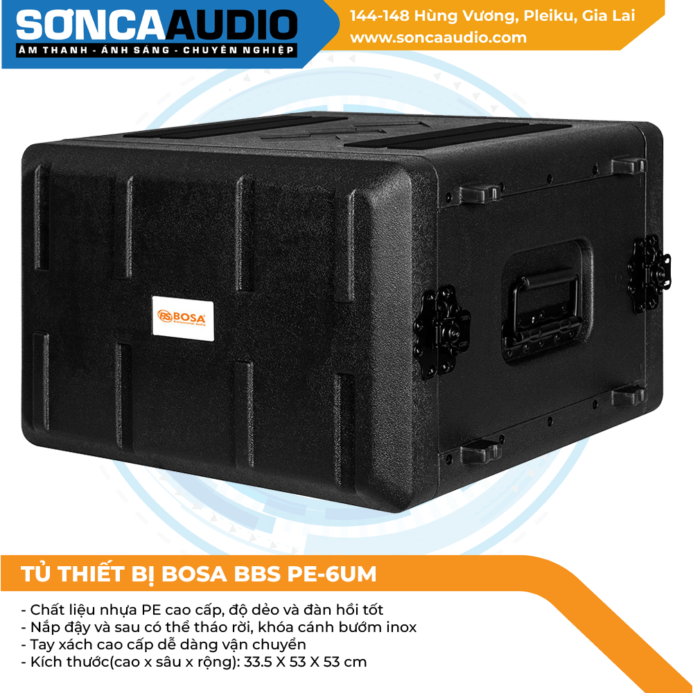 Tủ thiết bị Bosa PE-6UM
