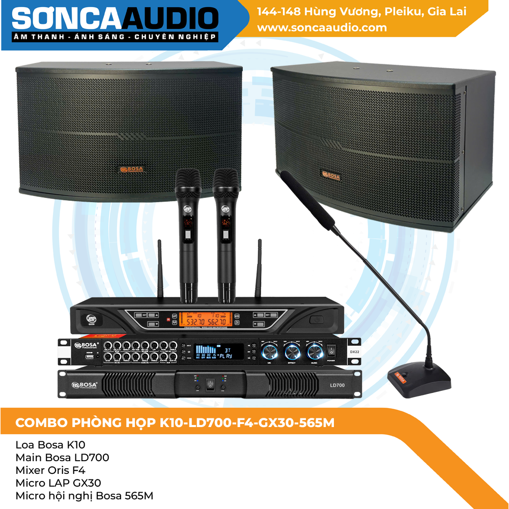 COMBO PHÒNG HỌP K10-LD700-F4-GX30-565M