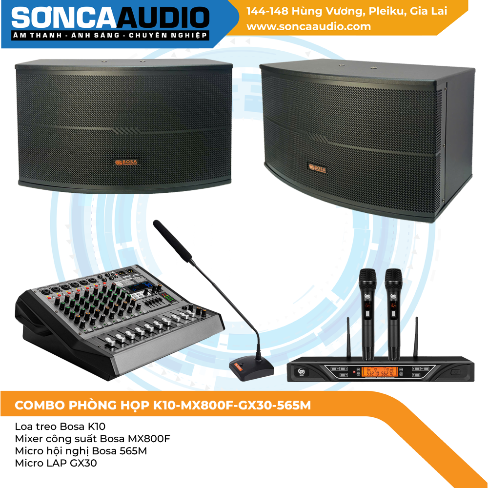 COMBO PHÒNG HỌP K10-MX800F-GX30-565M