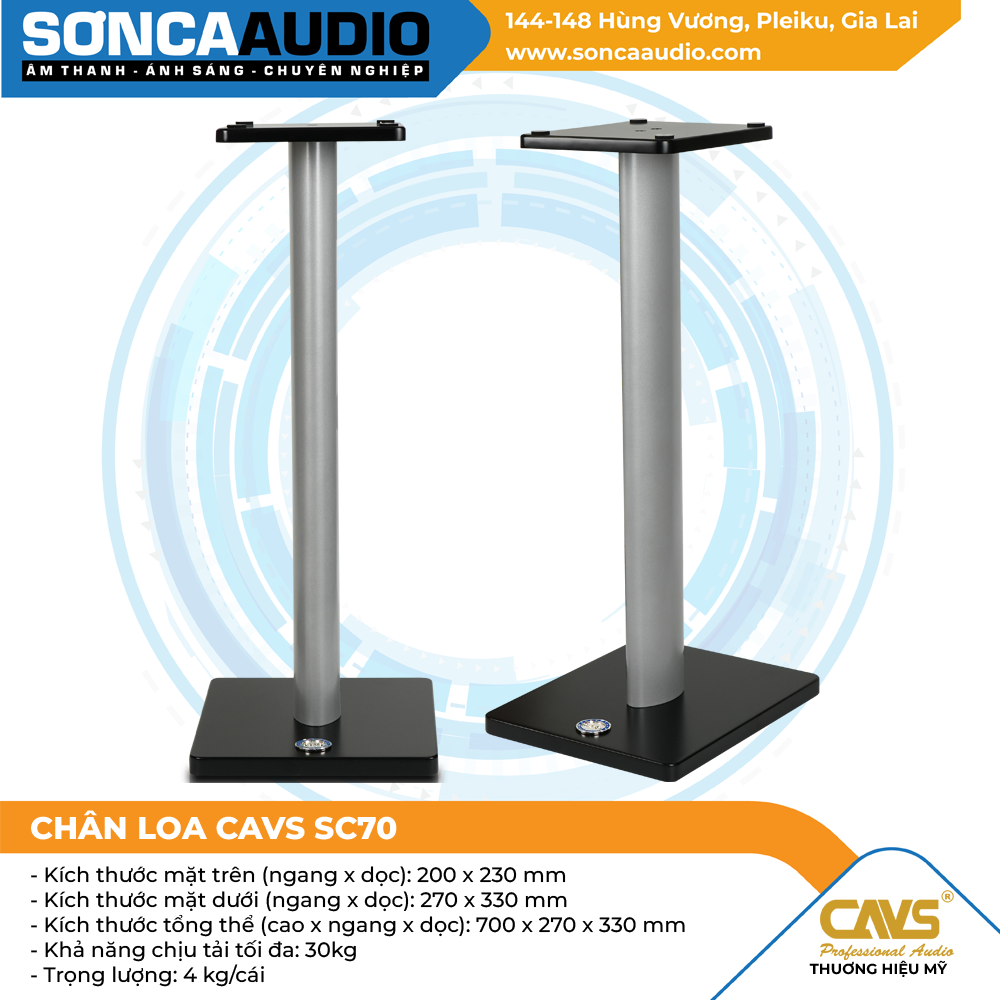 Chân loa CAVS SC70